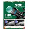 imageTelescope for Adults Astronomy 70mm Aperture 400mm Focal Length Portable Astronomical Telescope for Beginners Age Over 8 Years Old with Wireless Remote Carry Bag Tripod BlackBlack
