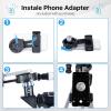 imageTelescope for Adults Astronomy 70mm Aperture 400mm Focal Length Portable Astronomical Telescope for Beginners Age Over 8 Years Old with Wireless Remote Carry Bag Tripod BlackSpaceman Print