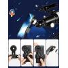 imageTelescope for Adults Astronomy 70mm Aperture 400mm Focal Length Portable Astronomical Telescope for Beginners Age Over 8 Years Old with Wireless Remote Carry Bag Tripod BlackBlack