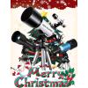 imageTelescope for Adults Astronomy 70mm Aperture 400mm Focal Length Portable Astronomical Telescope for Beginners Age Over 8 Years Old with Wireless Remote Carry Bag Tripod BlackBlue