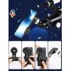 imageTelescope for Adults Astronomy 70mm Aperture 400mm Focal Length Portable Astronomical Telescope for Beginners Age Over 8 Years Old with Wireless Remote Carry Bag Tripod BlackWhite