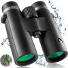 image10x42 HD Professional Binoculars for Adults  IPX7 Waterproof BAK4 Prism FMC Lens Compact Camo for Hunting Bird Watching Hiking Sightseeing Travel Sports