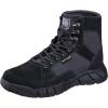 imageFREE SOLDIER Mens Hiking Work Boots Tactical Boots 6 Inches Lightweight Military Boots Breathable Desert Boots Black 125