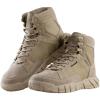 imageFREE SOLDIER Mens Hiking Work Boots Tactical Boots 6 Inches Lightweight Military Boots Breathable Desert Boots Tan 115