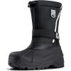 imageFREE SOLDIER Mens Snow Boots Insulated Waterproof Hiking Winter Shoes Nonslip Outdoor Ankle Cold Weather BootsVelvet Black
