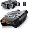 imageFREE SOLDIER Night Vision Goggles Binoculars Digital Infrared Night Vision Binoculars for Adults for Complete Darkness with 32 GB Memory Card Hunting Spy Military Tactical Security