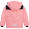 imageFREE SOLDIER Boys Girls Waterproof Ski Jacket Fleece Lined Warm Winter Snow Coat Kids Winter Jacket with Detachable HoodCoral Pink