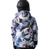 imageFREE SOLDIER Boys Girls Waterproof Ski Jacket Fleece Lined Warm Winter Snow Coat Kids Winter Jacket with Detachable HoodGreen Camo