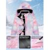 imageFREE SOLDIER Boys Girls Waterproof Ski Jacket Fleece Lined Warm Winter Snow Coat Kids Winter Jacket with Detachable HoodPinkish Purple