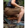 imageFREE SOLDIER Mens Cargo Hiking Shorts with Belt Lightweight Quick Dry Tactical Shorts with Pockets for Casual Work GolfBrown