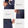 imageFREE SOLDIER Mens Cargo Hiking Shorts with Belt Lightweight Quick Dry Tactical Shorts with Pockets for Casual Work GolfDark Blue