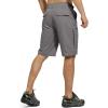 imageFREE SOLDIER Mens Cargo Hiking Shorts with Belt Lightweight Quick Dry Tactical Shorts with Pockets for Casual Work GolfGray