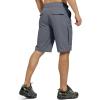 imageFREE SOLDIER Mens Cargo Hiking Shorts with Belt Lightweight Quick Dry Tactical Shorts with Pockets for Casual Work GolfGray Blue