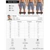 imageFREE SOLDIER Mens Cargo Hiking Shorts with Belt Lightweight Quick Dry Tactical Shorts with Pockets for Casual Work GolfGray Blue