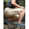 imageFREE SOLDIER Mens Cargo Hiking Shorts with Belt Lightweight Quick Dry Tactical Shorts with Pockets for Casual Work GolfKhaki