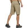 imageFREE SOLDIER Mens Cargo Hiking Shorts with Belt Lightweight Quick Dry Tactical Shorts with Pockets for Casual Work GolfMud