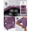 imageFREE SOLDIER Mens Cargo Hiking Shorts with Belt Lightweight Quick Dry Tactical Shorts with Pockets for Casual Work GolfPurple