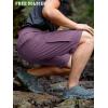 imageFREE SOLDIER Mens Cargo Hiking Shorts with Belt Lightweight Quick Dry Tactical Shorts with Pockets for Casual Work GolfPurple