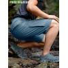 imageFREE SOLDIER Mens Cargo Hiking Shorts with Belt Lightweight Quick Dry Tactical Shorts with Pockets for Casual Work GolfSky Blue