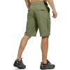imageFREE SOLDIER Mens Cargo Hiking Shorts with Belt Lightweight Quick Dry Tactical Shorts with Pockets for Casual Work GolfSlate Green
