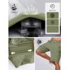 imageFREE SOLDIER Mens Cargo Hiking Shorts with Belt Lightweight Quick Dry Tactical Shorts with Pockets for Casual Work GolfSlate Green