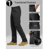 imageFREE SOLDIER Mens Cargo Pants Water Resistant Ripstop Tactical Pants for Men Work Pants Lightweight Outdoor Hiking Pants MenClassic Black