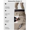 imageFREE SOLDIER Mens Cargo Pants Water Resistant Ripstop Tactical Pants for Men Work Pants Lightweight Outdoor Hiking Pants MenClassic Brown