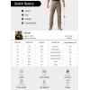 imageFREE SOLDIER Mens Cargo Pants Water Resistant Ripstop Tactical Pants for Men Work Pants Lightweight Outdoor Hiking Pants MenClassic Brown