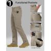 imageFREE SOLDIER Mens Cargo Pants Water Resistant Ripstop Tactical Pants for Men Work Pants Lightweight Outdoor Hiking Pants MenClassic Brown