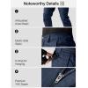 imageFREE SOLDIER Mens Cargo Pants Water Resistant Ripstop Tactical Pants for Men Work Pants Lightweight Outdoor Hiking Pants MenClassic Navy