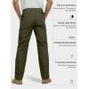 imageFREE SOLDIER Mens Cargo Pants Water Resistant Ripstop Tactical Pants for Men Work Pants Lightweight Outdoor Hiking Pants MenMoss Green