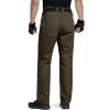 imageFREE SOLDIER Mens Cargo Pants Water Resistant Ripstop Tactical Pants for Men Work Pants Lightweight Outdoor Hiking Pants MenMoss Green