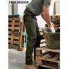 imageFREE SOLDIER Mens Cargo Pants Water Resistant Ripstop Tactical Pants for Men Work Pants Lightweight Outdoor Hiking Pants MenMoss Green