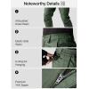imageFREE SOLDIER Mens Cargo Pants Water Resistant Ripstop Tactical Pants for Men Work Pants Lightweight Outdoor Hiking Pants MenOlive Green