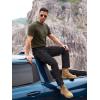 imageFREE SOLDIER Mens Cargo PantsTactical Pants for Men StretchDurable Ripstop EDC Work Pants for HikingBlack