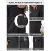 imageFREE SOLDIER Mens Cargo PantsTactical Pants for Men StretchDurable Ripstop EDC Work Pants for HikingBlack