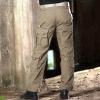 imageFREE SOLDIER Mens Cargo PantsTactical Pants for Men StretchDurable Ripstop EDC Work Pants for HikingBrown