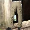 imageFREE SOLDIER Mens Cargo PantsTactical Pants for Men StretchDurable Ripstop EDC Work Pants for HikingBrown