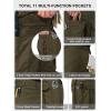 imageFREE SOLDIER Mens Cargo PantsTactical Pants for Men StretchDurable Ripstop EDC Work Pants for HikingDark Green