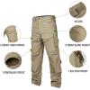 imageFREE SOLDIER Mens Cargo PantsTactical Pants for Men StretchDurable Ripstop EDC Work Pants for HikingGray