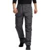 imageFREE SOLDIER Mens Cargo PantsTactical Pants for Men StretchDurable Ripstop EDC Work Pants for HikingGray