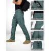 imageFREE SOLDIER Mens Cargo PantsTactical Pants for Men StretchDurable Ripstop EDC Work Pants for HikingGreen