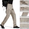 imageFREE SOLDIER Mens Cargo PantsTactical Pants for Men StretchDurable Ripstop EDC Work Pants for HikingKhaki