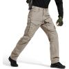 imageFREE SOLDIER Mens Cargo PantsTactical Pants for Men StretchDurable Ripstop EDC Work Pants for HikingKhaki