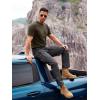 imageFREE SOLDIER Mens Cargo PantsTactical Pants for Men StretchDurable Ripstop EDC Work Pants for HikingLight Gray