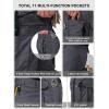 imageFREE SOLDIER Mens Cargo PantsTactical Pants for Men StretchDurable Ripstop EDC Work Pants for HikingLight Gray