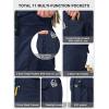imageFREE SOLDIER Mens Cargo PantsTactical Pants for Men StretchDurable Ripstop EDC Work Pants for HikingNavy