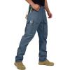 imageFREE SOLDIER Mens Cargo PantsTactical Pants for Men StretchDurable Ripstop EDC Work Pants for HikingSky Blue