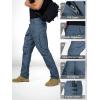 imageFREE SOLDIER Mens Cargo PantsTactical Pants for Men StretchDurable Ripstop EDC Work Pants for HikingSky Blue