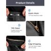 imageFREE SOLDIER Mens Fleece Lined Outdoor Cargo Hiking Pants Water Repellent Softshell Snow Ski Pants with Zipper PocketsBlack